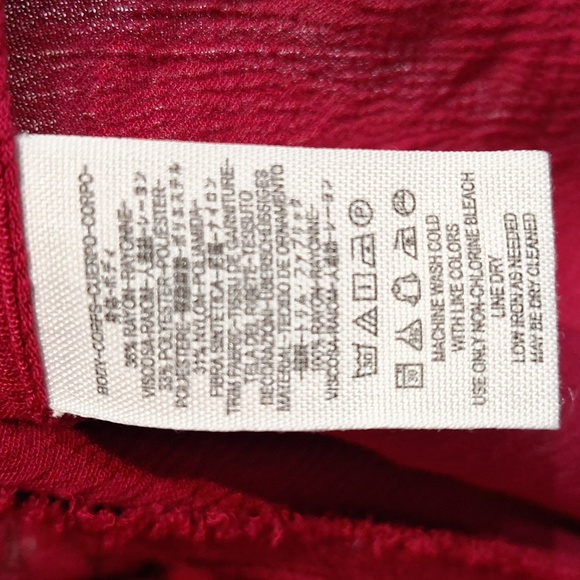 HOST PICK Free People burgundy tunic long sleeve mini dress - Picture 9 of 10